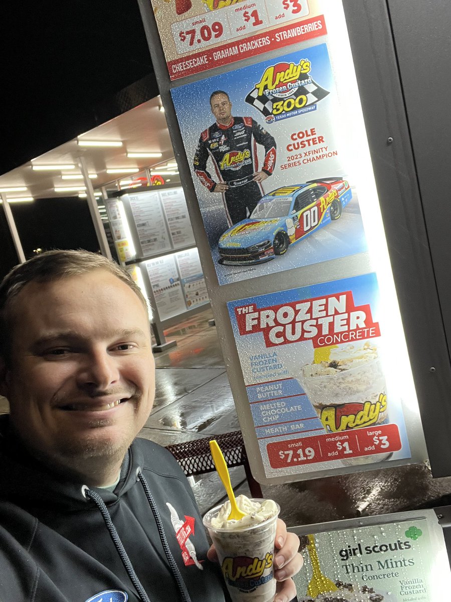 Cole Custer tweet media