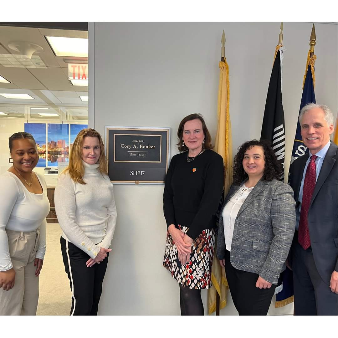 foodbankSJ's tweet photo. Thank you to the offices of @SenBooker & @RepAndyKimNJ for meeting with us to discuss federal nutrition programs. Hardworking people across the country count on investments like TEFAP & SNAP to help keep food on the table. @FeedingAmerica #FoodBankFlyIn #FarmBill #bettertogether https://t.co/wH33TGNL0Q