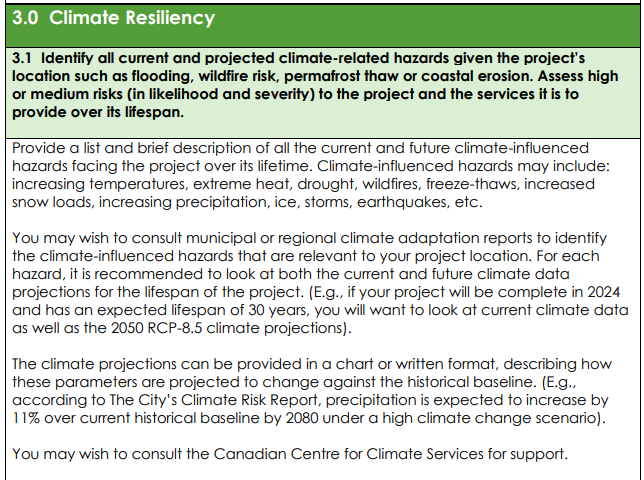 FriendsOScience's tweet photo. @RogerPielkeJr For urban infrastructure funding in Canada, RCP 8.5 is the baseline or you don't get your money... you have to look at it through the #ClimateLens https://t.co/AZniWzLaay 🤦 https://t.co/dALQY89e0q