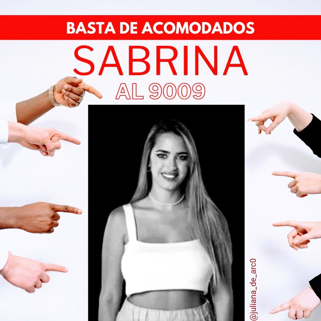 YBCH28's tweet photo. SABRINA AL 9009 ESTA EN BANDEJA https://t.co/vRUejgqUxX