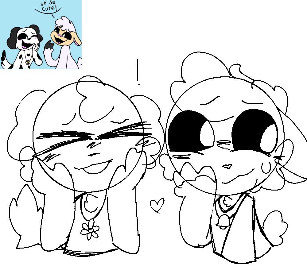 Kennethz_TdZ's tweet photo. Leaving Doodles that I made because I will be inactive for probably two months 🫶😞 The second is Dottie before being another experiment and her name is Sonya Hemsworth C:
Although I haven't drawn the Bigger Boddie version of Dottie yet :< https://t.co/3hZGa15u29