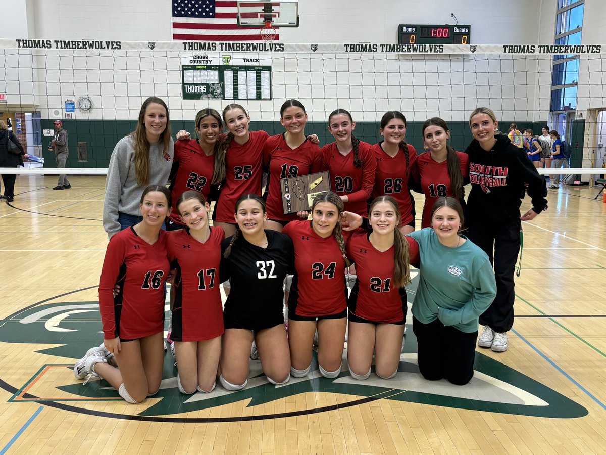 Congratulations to South’s 8th grade Volleyball Regional Champions!