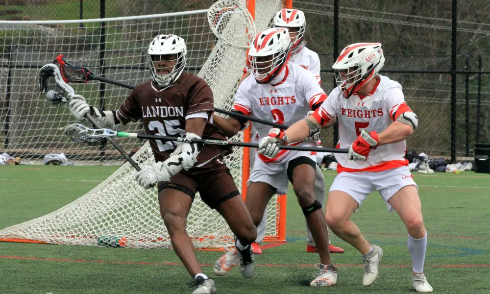 Lacrosse (Photos): Landon 13, The Heights 9: dcsportsfan.com/2024/03/06/lac… #DCSportsFan