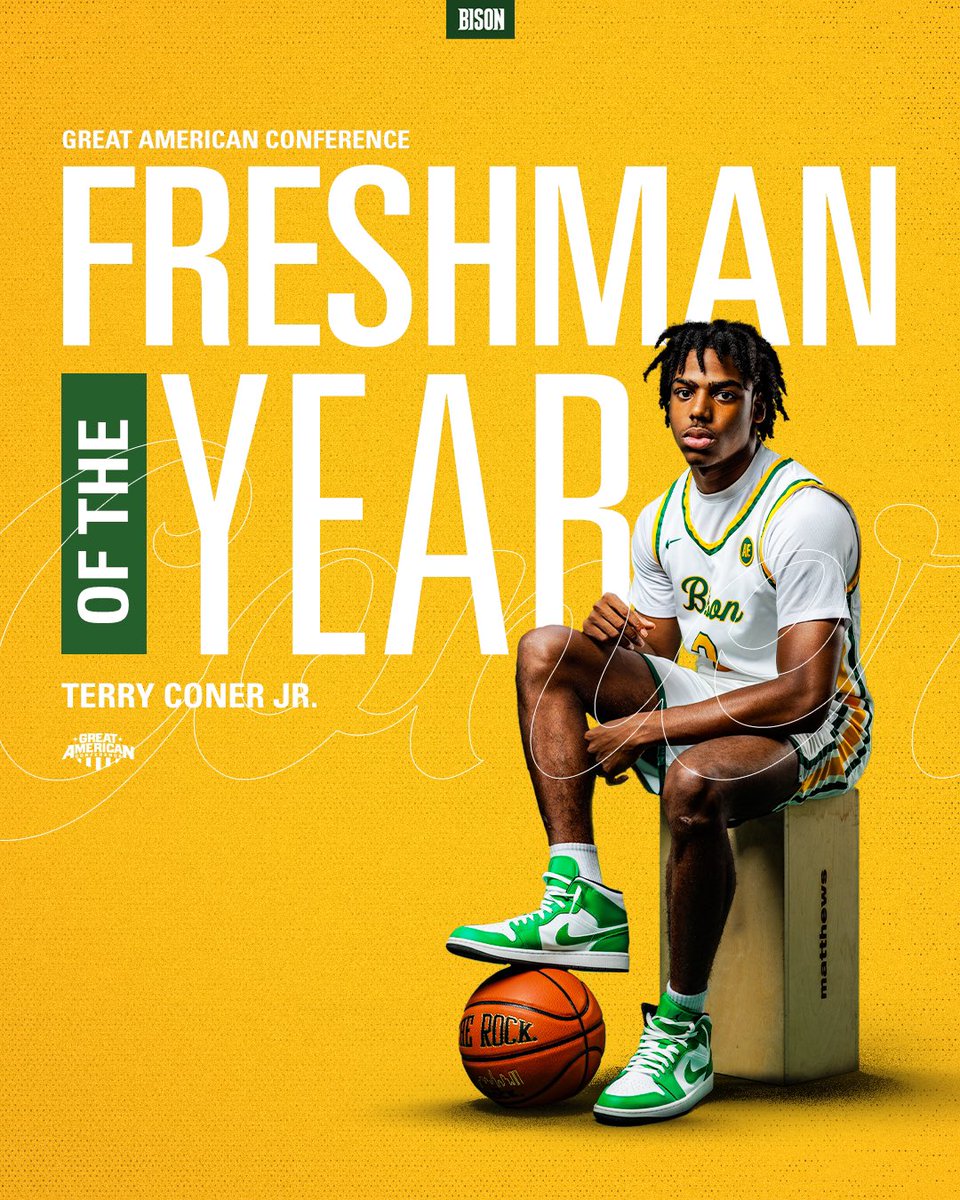 TC is the GAC Freshman of the Year‼️ #OnToVictory