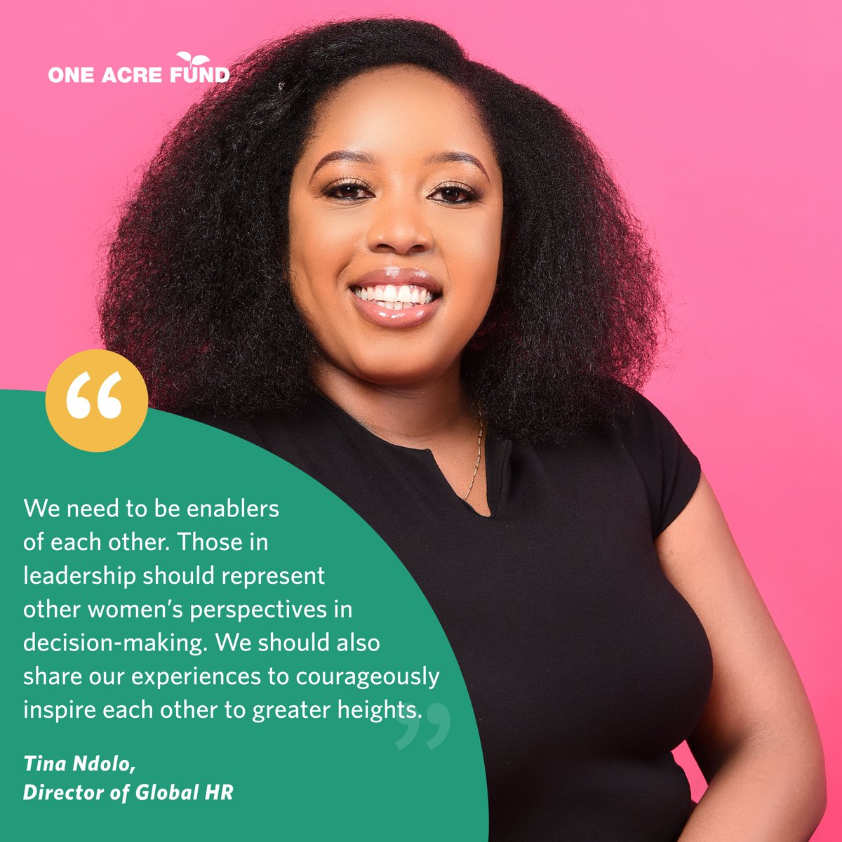 OneAcreFundJobs's tweet photo. ๐ Having women in leadership isn't just about breaking glass ceilingsโit's about building bridges!
Tina sums it up perfectly: when women lead, they spark a culture of inclusion, innovation, and collaboration.
#WomenInLeadership #InpiringInclusion https://t.co/IHT1rzz4Eb