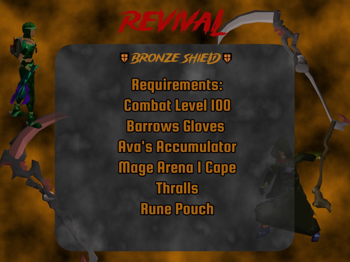 revivalosrs's tweet photo. Anyone can join Revival as a guest, but to obtain a rank in the clan you must meet the following requirements.
https://t.co/lcPk4yQxZ8 | https://t.co/NDXLXaBQDK https://t.co/5EYnKGxJYP