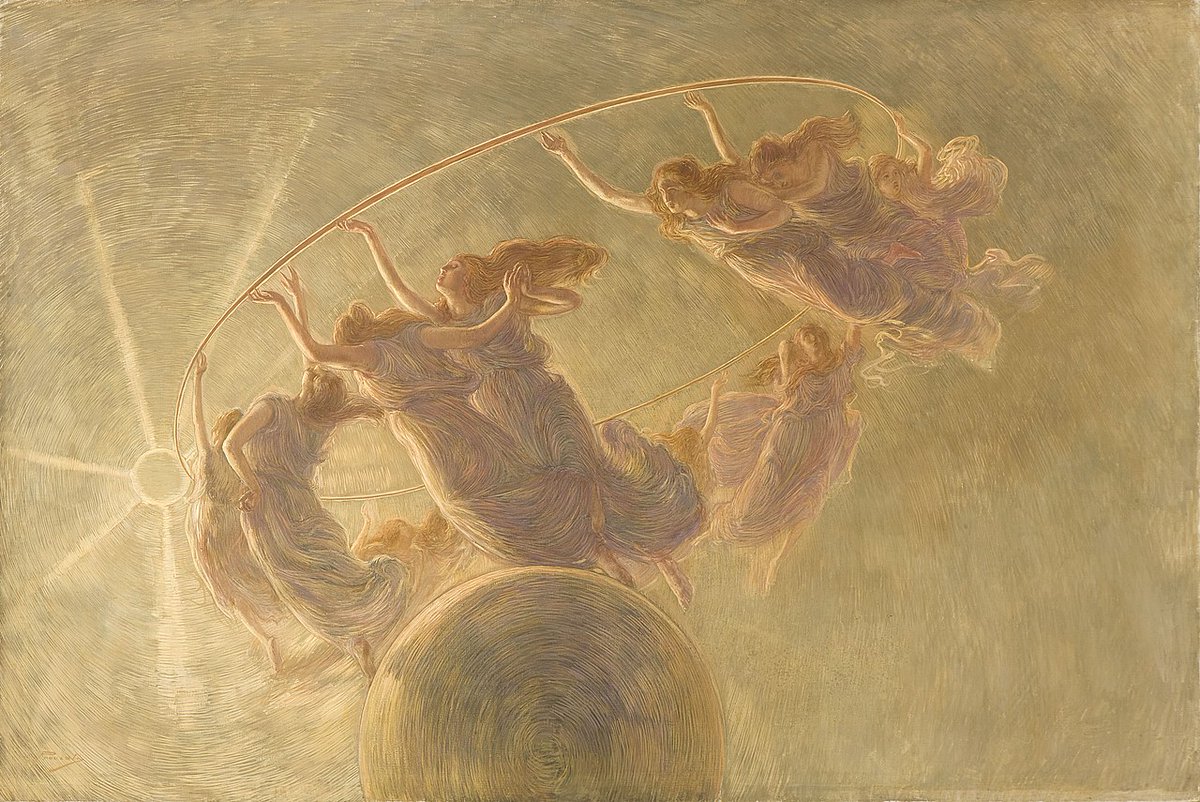 Gaetano Previati
 The Dance of the Hours 
1899