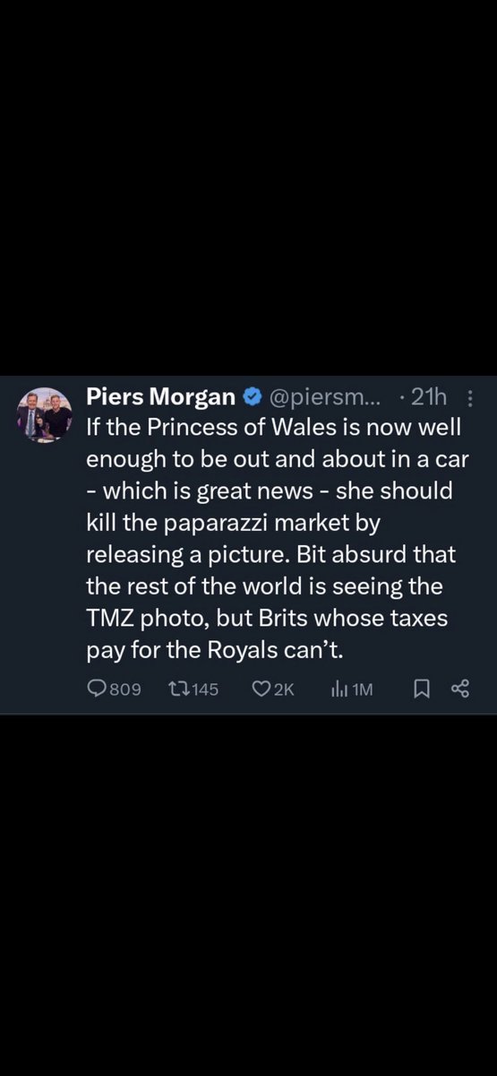 FelineDuchess's tweet photo. Absurd when this man has a point. Surely, if @KensingtonRoyal could release a picture, they would have. Or they want the #WhereIsKateMiddleton speculation to distract from something else.
#KateMiddleton
#KateMiddletonsurgery
#katemiddletonphoto https://t.co/mFzvjQ4Cr9
