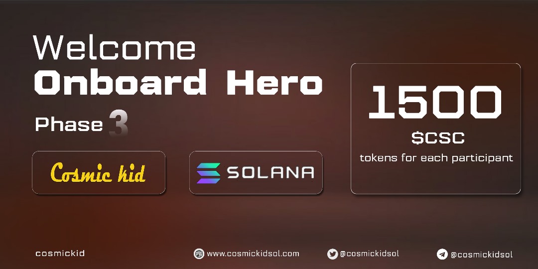 Retithadi's tweet image. 🎁 $CSC   PHASE 3 Airdrop is Live, Airdrop is  distributed to the 1st 10,000 users on FCFS basis

STEP 1 : 💟 &amp;amp;amp; 🔁 + Follow 🔔
STEP 2 : Drop your $SOL wallet
STEP 3 : tag 2 FRENS 

First 1500 wallets gets GUARANTEED airdrop 
(Check wallet in 5 mins)