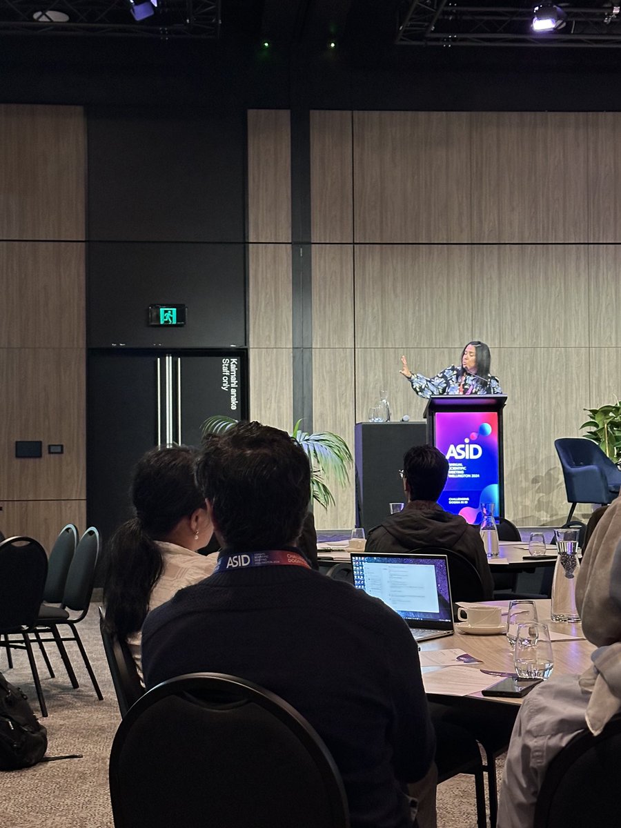 Wonderful presentation from A/Prof Dianne Sika-Paotonu at the ASID ASM working with Pasifika communities #asid2024 @anzpid @ASIDANZ