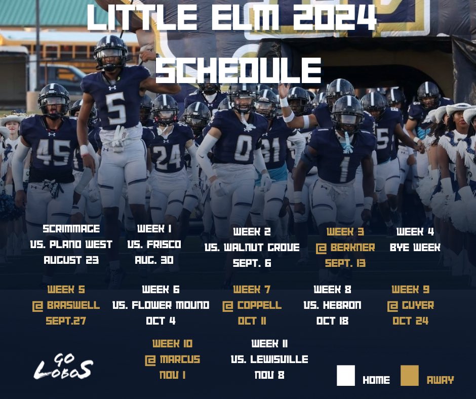 2024 SCHEDULE 🐺

#PTP