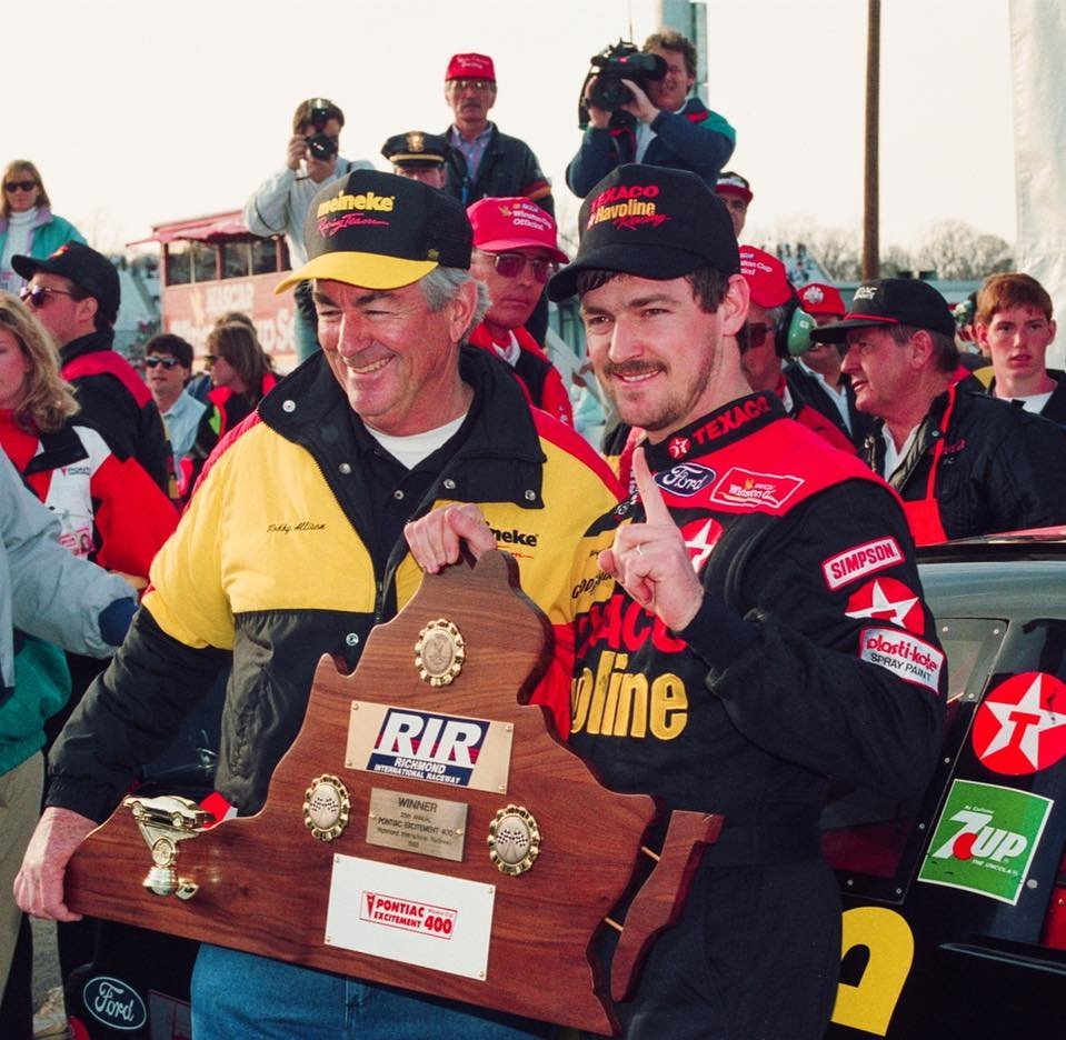 31 years ago today, Davey Allison won the 1993 Pontiac Excitement 400 @ Richmond, Davey's 19th & final NASCAR Cup win.