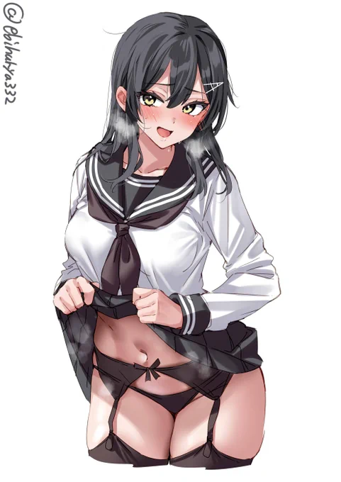 #艦これ版深夜の真剣お絵描き60分一本勝負#艦これ版真剣お絵描き60分一本勝負_20240306親潮はいいぞ! 