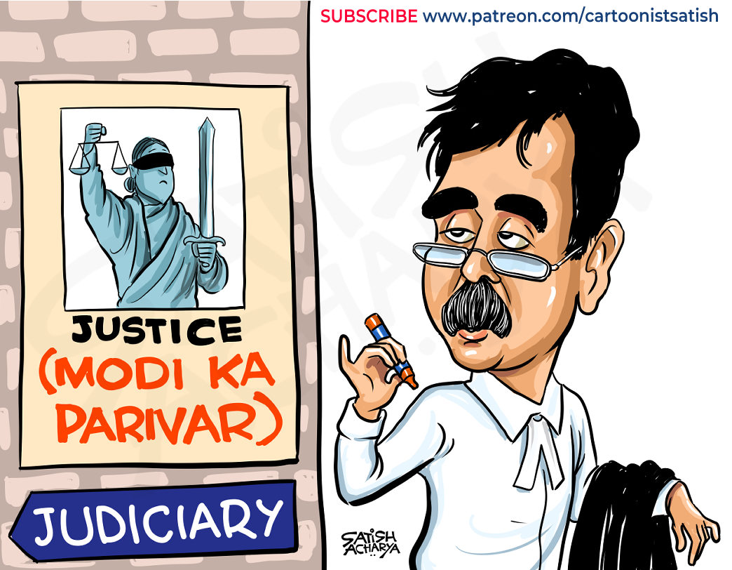 satishacharya's tweet photo. My Lord! #Judiciary #ModiKaParivar https://t.co/xqD95vzvS7
