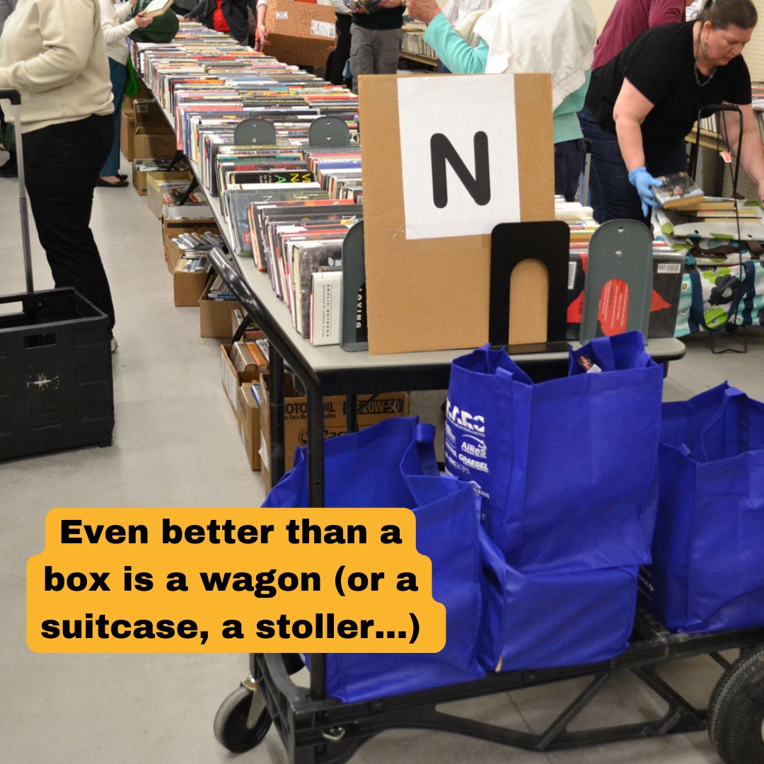 cobbcountygovt's tweet image. Time to prep for the Cobb Library Spring Book Sale starting Friday! It runs Friday March 8 - Sunday, March 10. Remember to bring a bag, box or cart, money, glasses. Check out these tips from the pros:
More at cobbcat.org

#CobbLibrary #cobbcounty
