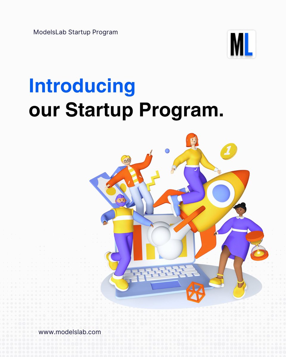 ModelsLabAI's tweet image. 🚀 Introducing ModelsLab Startup Program.
Don’t miss this chance to accelerate your startup's journey with ModelsLab.
🪧 Apply Here: tally.so/r/n9Dd4Q
🪑 Spots are limited, so apply today! Let's build together.
#ModelsLab #AISuite #GenAI #Startup #Accelerator