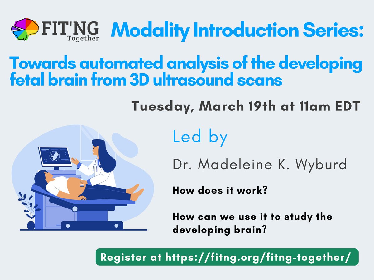 Fetal, Infant, & Toddler Neuroimaging GroupāFITāNG (@fit_ngin) on Twitter photo šļøWe are happy to announce the next FIT'NG Together Talk on 19th March 2024 at 11:00 am (EDT) by <a href="/maddywyburd/">Madeleine Wyburd</a>.
š§āš¤āš§Join us for an insightful session, where weāll dive into the automated analysis of the fetal brain š§ with 3D US scans.
ā³Register now! fitng.org/fitng-together/
#FITNG šļøWe are happy to announce the next FIT'NG Together Talk on 19th March 2024 at 11:00 am (EDT) by <a href="/maddywyburd/">Madeleine Wyburd</a>.
š§āš¤āš§Join us for an insightful session, where weāll dive into the automated analysis of the fetal brain š§ with 3D US scans.
ā³Register now! fitng.org/fitng-together/
#FITNG