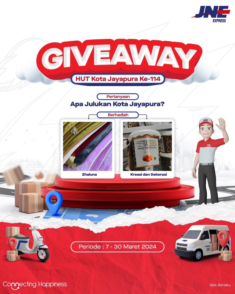 JNE Express tweet media