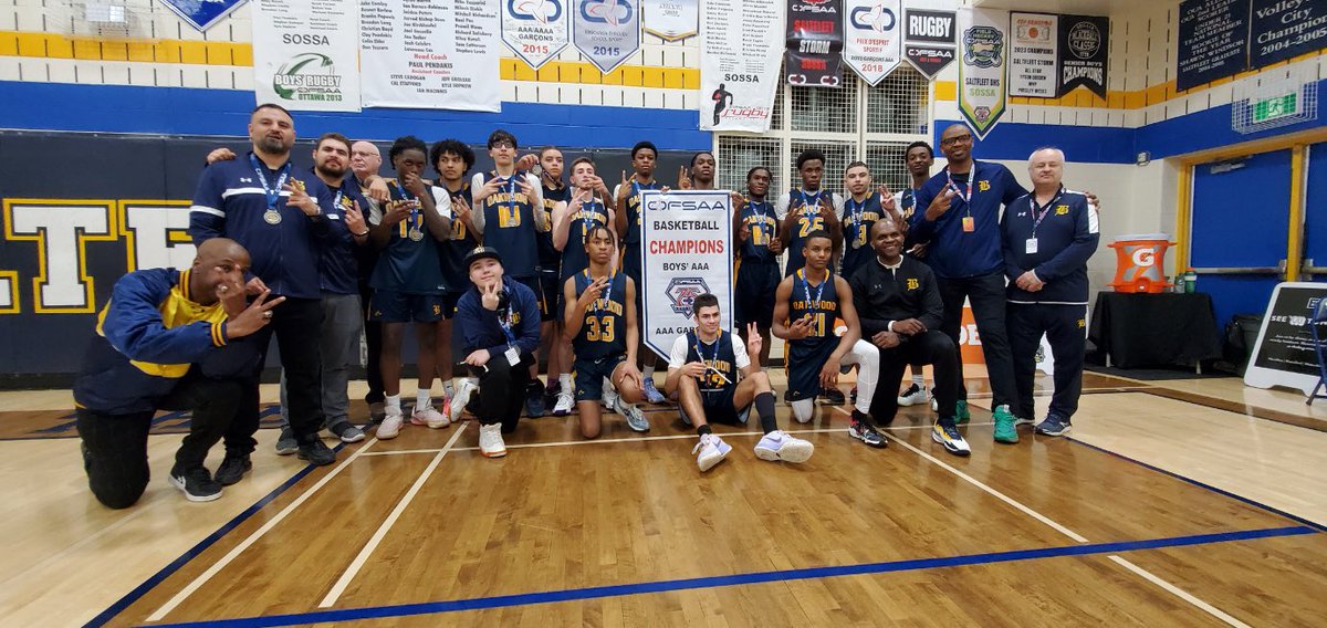Congratulations to <a href="/tdsb/">Toronto District School Board</a> <a href="/TDSB_Oakwood/">Oakwood Collegiate</a> #OFSAA back-to-back AAA Basketball Champions!