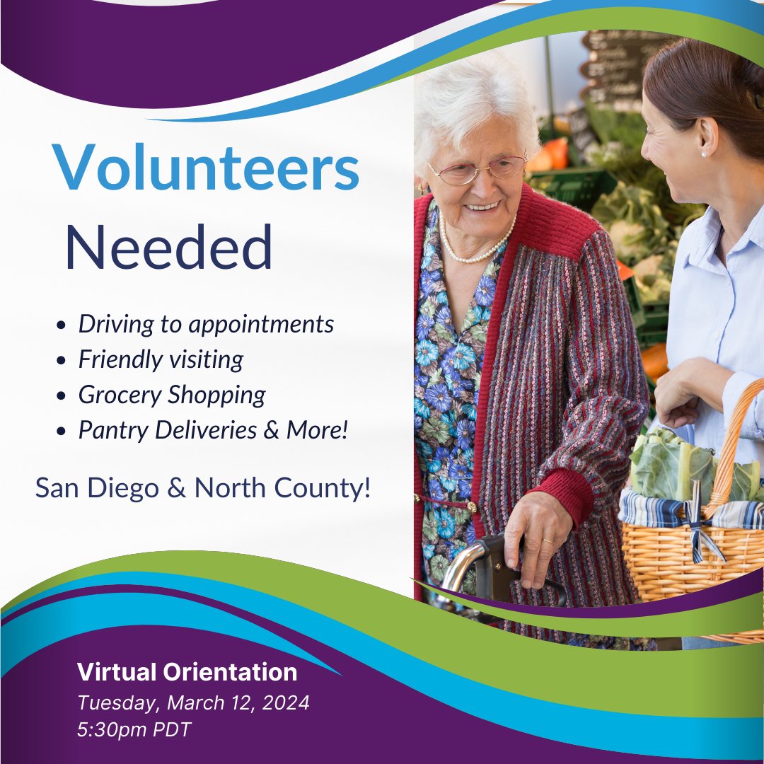 📣 Are you looking for new ways to give back to the community this spring? Join the ElderHelp Volunteer Team! Your time will support local seniors live independently in their own homes. 📅 Tuesday, March 12, 2024 | 5:30pm PDT RSVP for free today: register.gotowebinar.com/rt/15115980185…