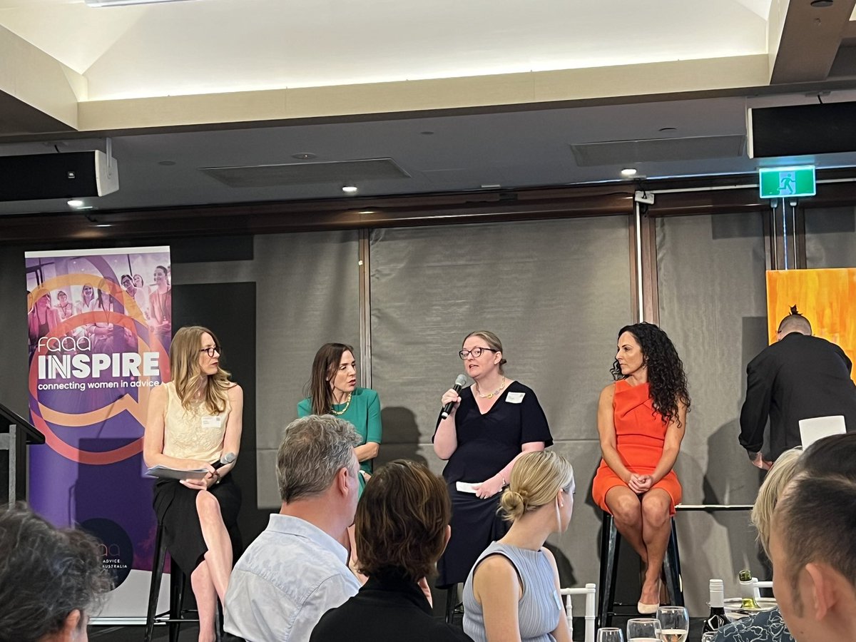 Gender equality great discussion <a href="/FAAA_Au/">Financial Advice Association Australia (FAAA)</a> #IWD2024