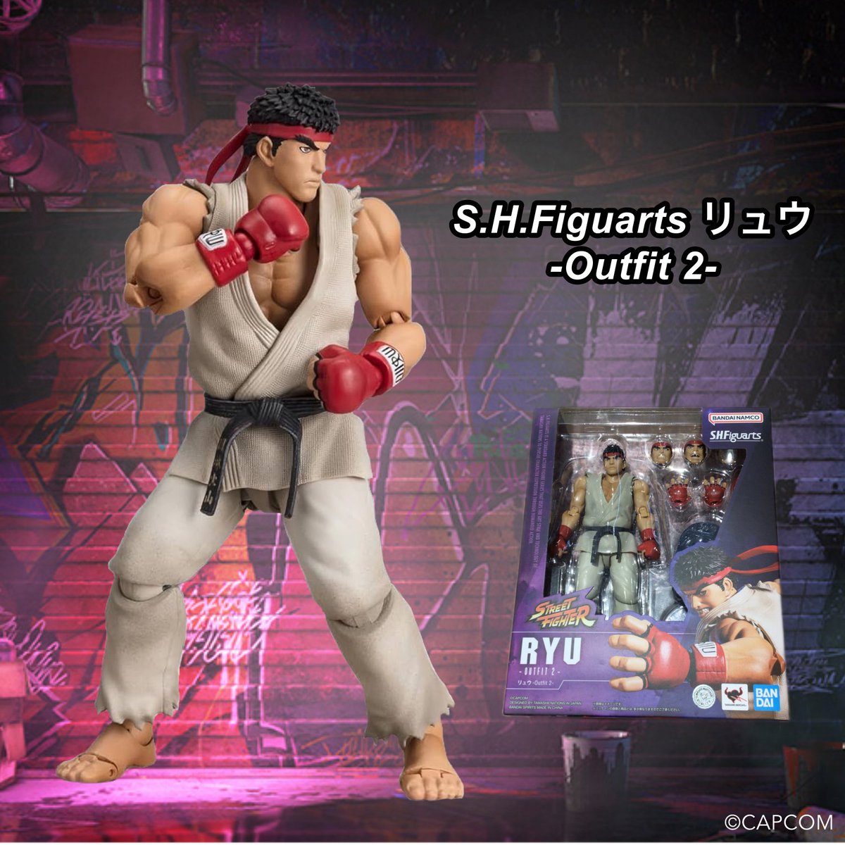 ストリートファイター」シリーズ グッズをご紹介！ □S.H.Figuarts