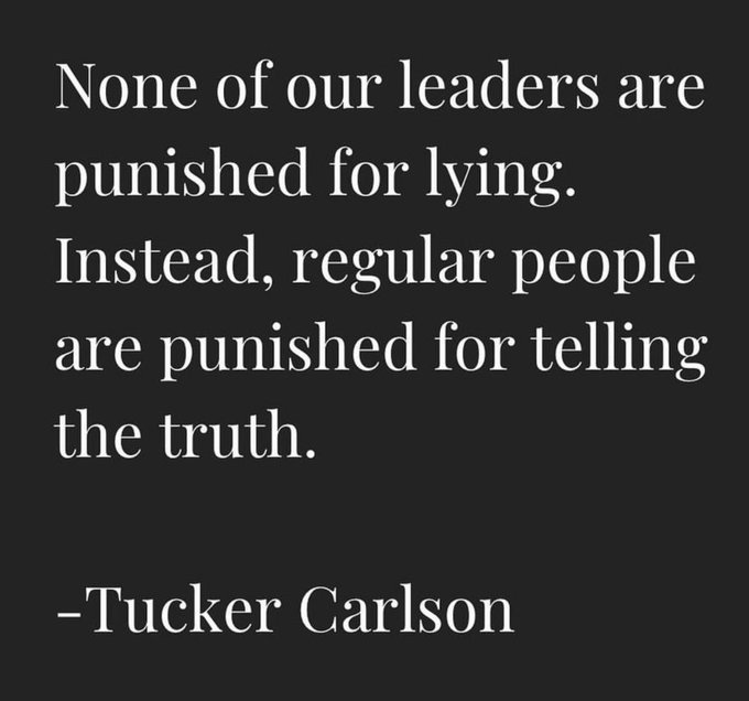 Tucker Carlson ...