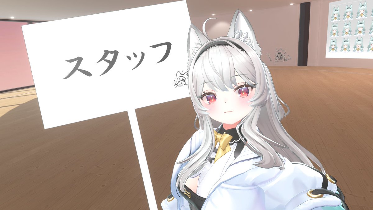 ギズモﾁｬﾝの試着会のときのお写真.
自分はやはり白髪...

ギズモ,いろんな改変できて楽しいです.
#Gizmo_3d