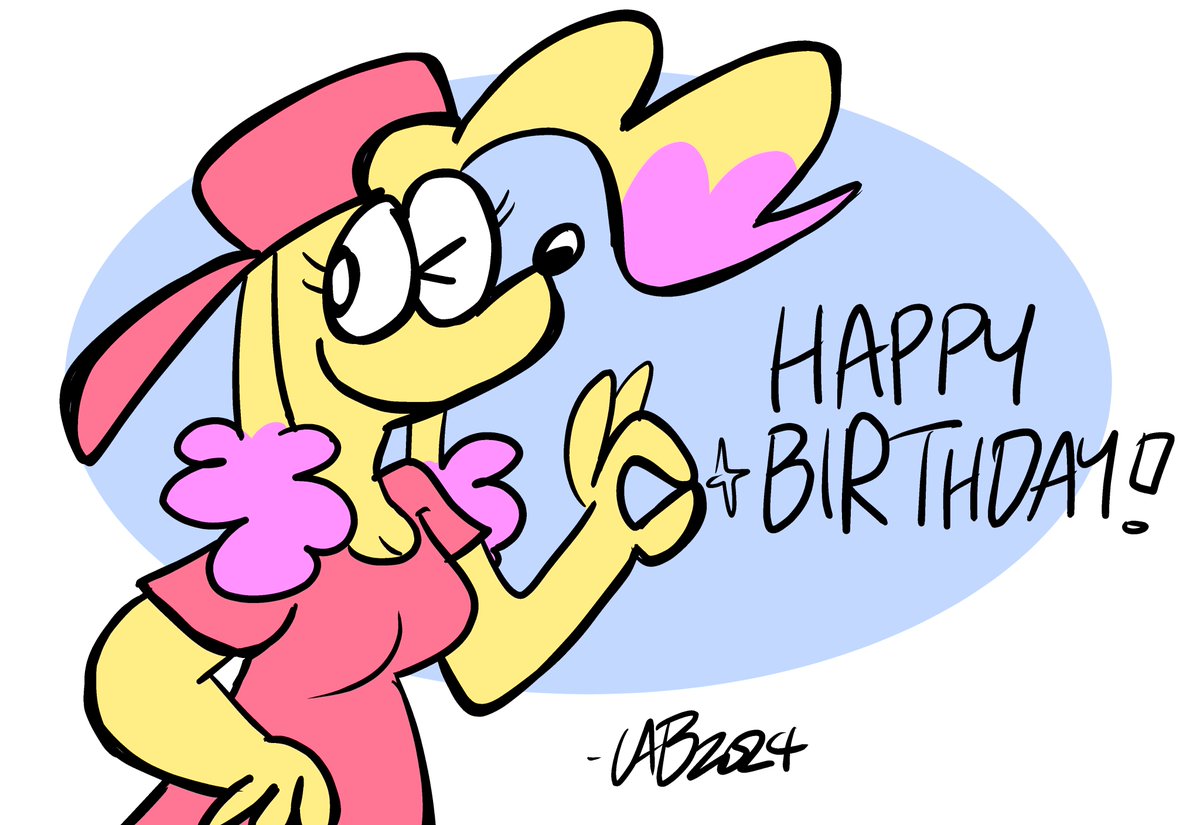 Happy birthday @aaronchenart ! A Louise for ya