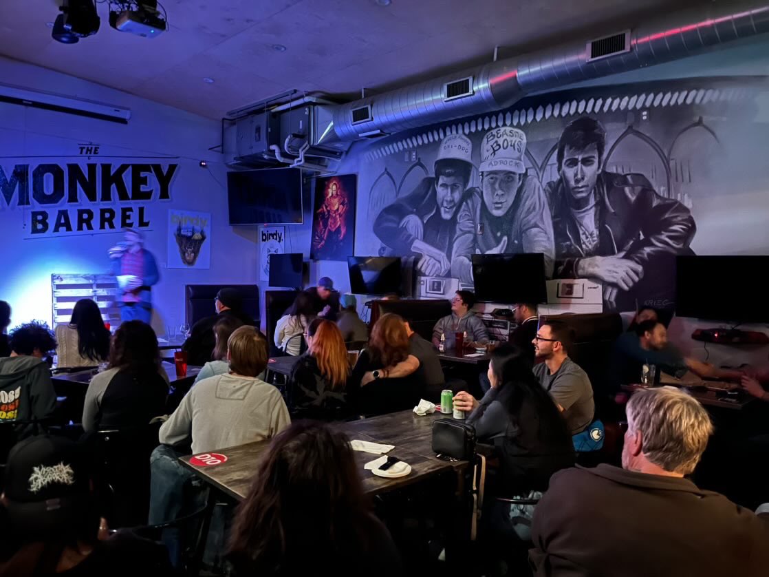 We are back! Tomorrow at 7:30pm. OPEN MIC. At Monkey Barrel. Stand Up Comedy. You won’t want to miss this!