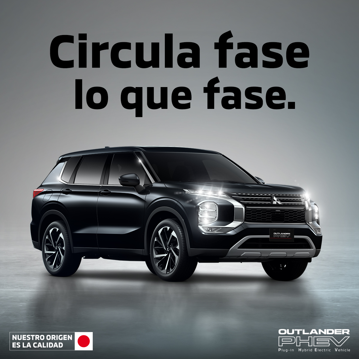MitsubishiMex's tweet photo. No importa en qué fase esté la contingencia, #Mitsubishi #OutlanderPHEV (híbrida-eléctrica-enchufable) tiene tecnología eco-friendly para circular diario. https://t.co/wj93nhMctn