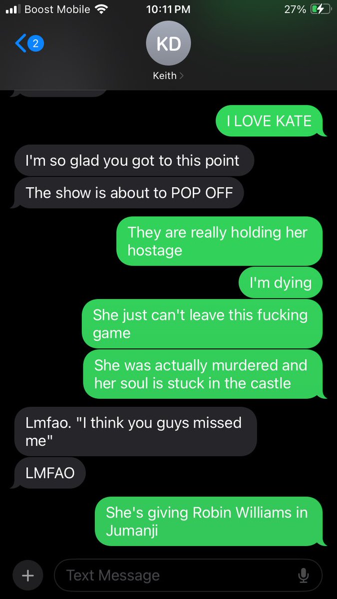 wife_witch's tweet photo. @Kate_Chastain catching up on Season 2 of #TheTraitorsUS and you just reappeared… Tell us the truth. https://t.co/DivWrAbdp0