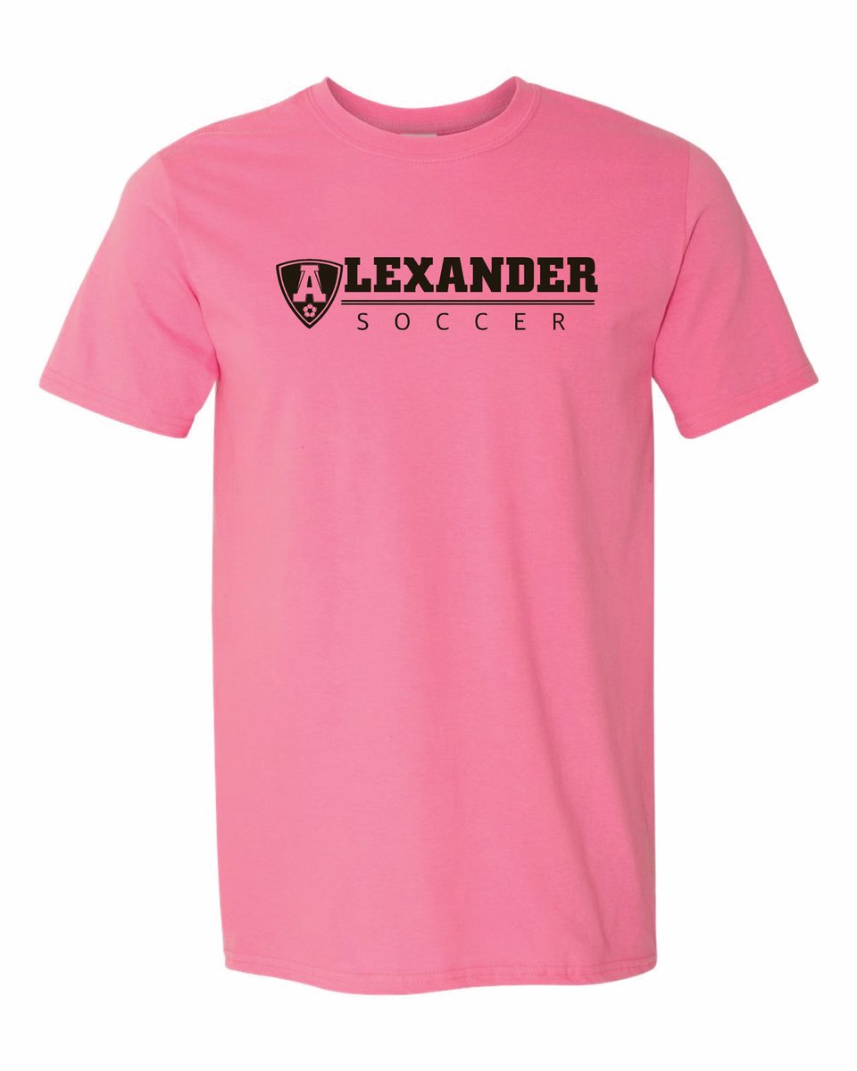 ALXgirlssoccer's tweet photo. Support our PA announcer Mike Neau and his family as his wife Yvonne fights breast cancer. Pink our game - 3/15 vs East Paulding. All proceeds go to breast cancer research. Order in the link below:

https://t.co/V6vC0idM08 https://t.co/ad59qzvuXl