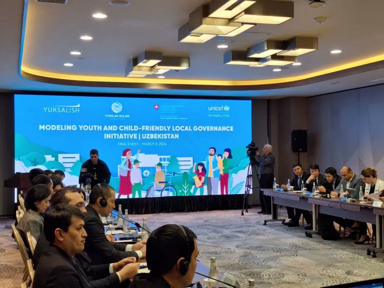 fambasayi's tweet image. #ChildFriendly #LocalGovernance initiatives build communities where the voices &amp;amp; needs of children and young people are an integral part of public policies and decisions. 

#GoverningWithChildren

@UNICEFSocPolicy 
@Local2030 
@ChairCles 
@UNICEFAfrica 

unicef.org/uzbekistan/en/…