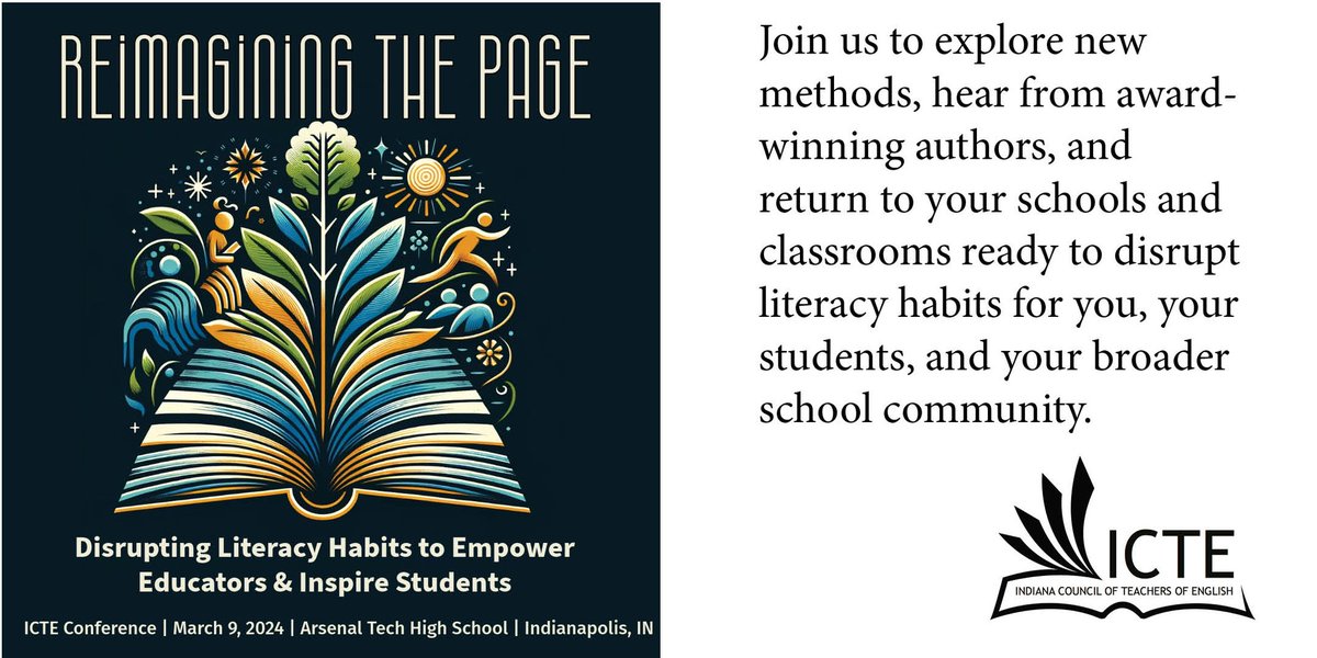 Meet our Collegiate Liaison &amp; Social Media Chair, Arden Woodall! <a href="/ArdenWoodall/">Arden (she/they)</a> is a senior at Purdue University and teaches ENL &amp; 10th grade English! Learn more about her classroom at our conference THIS SATURDAY by registering today tinyurl.com/icte2024!