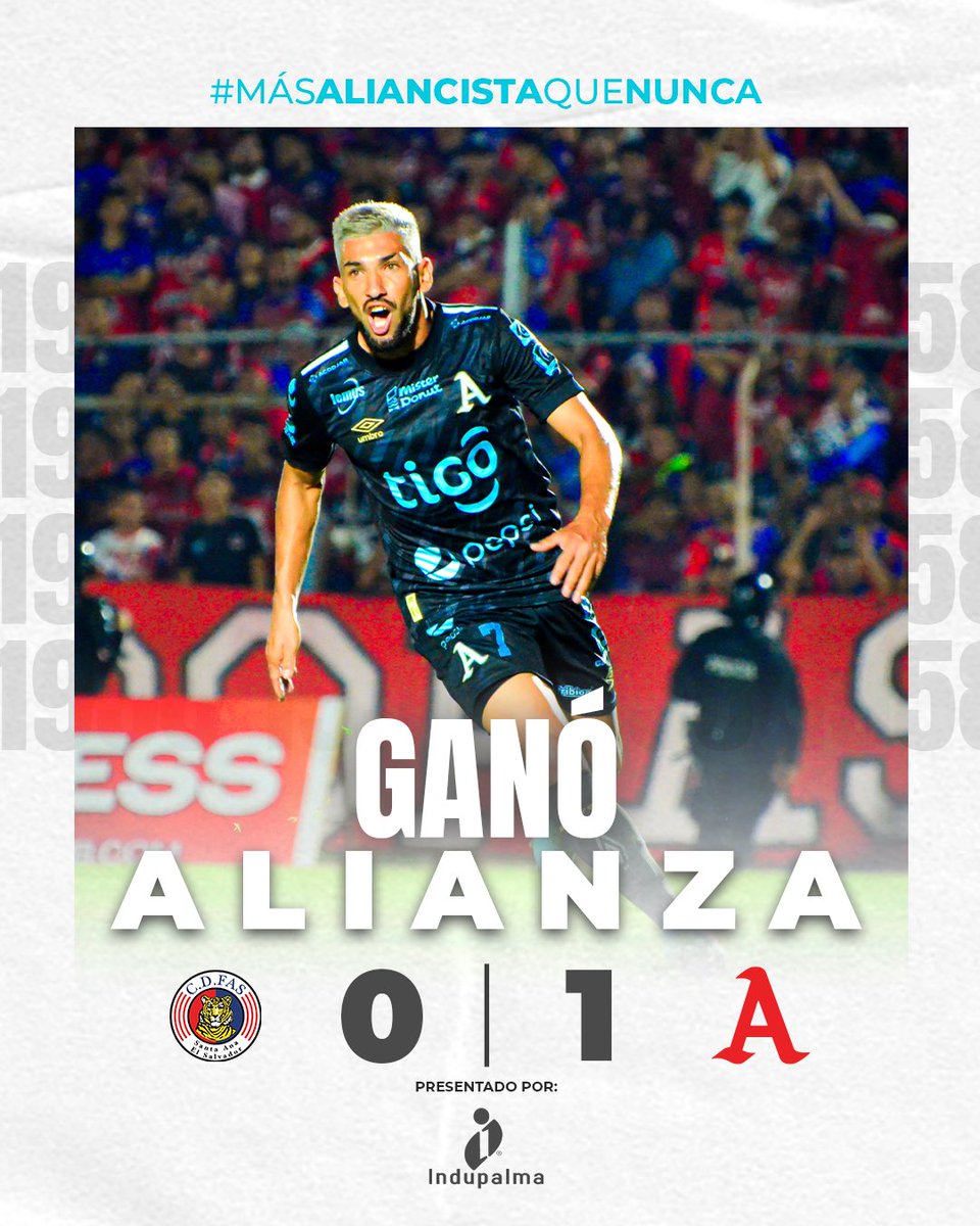 AlianzaFC_sv's tweet photo. ⌚️ 90' l 🔴 #CDF 0-1 #AFC ⚪️

Triunfó en Santa Ana el MÁS GRANDE: “𝐀𝐬í 𝐞𝐬 𝐞𝐥 𝐒𝐨𝐜𝐜𝐞𝐫”🤷🏻‍♂️👋🏼

#AlianzaFC🅰️ https://t.co/ceEa3bZJWX