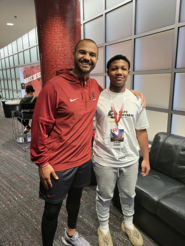 Had a great day in Alabama today <a href="/crob45/">Christian Robinson</a> <a href="/AlabamaFTBL/">Alabama Football</a> <a href="/RustyMansell_/">Rusty Mansell</a> <a href="/ChadSimmons_/">ChadSimmons</a> <a href="/KalenDeBoer/">Kalen DeBoer</a>