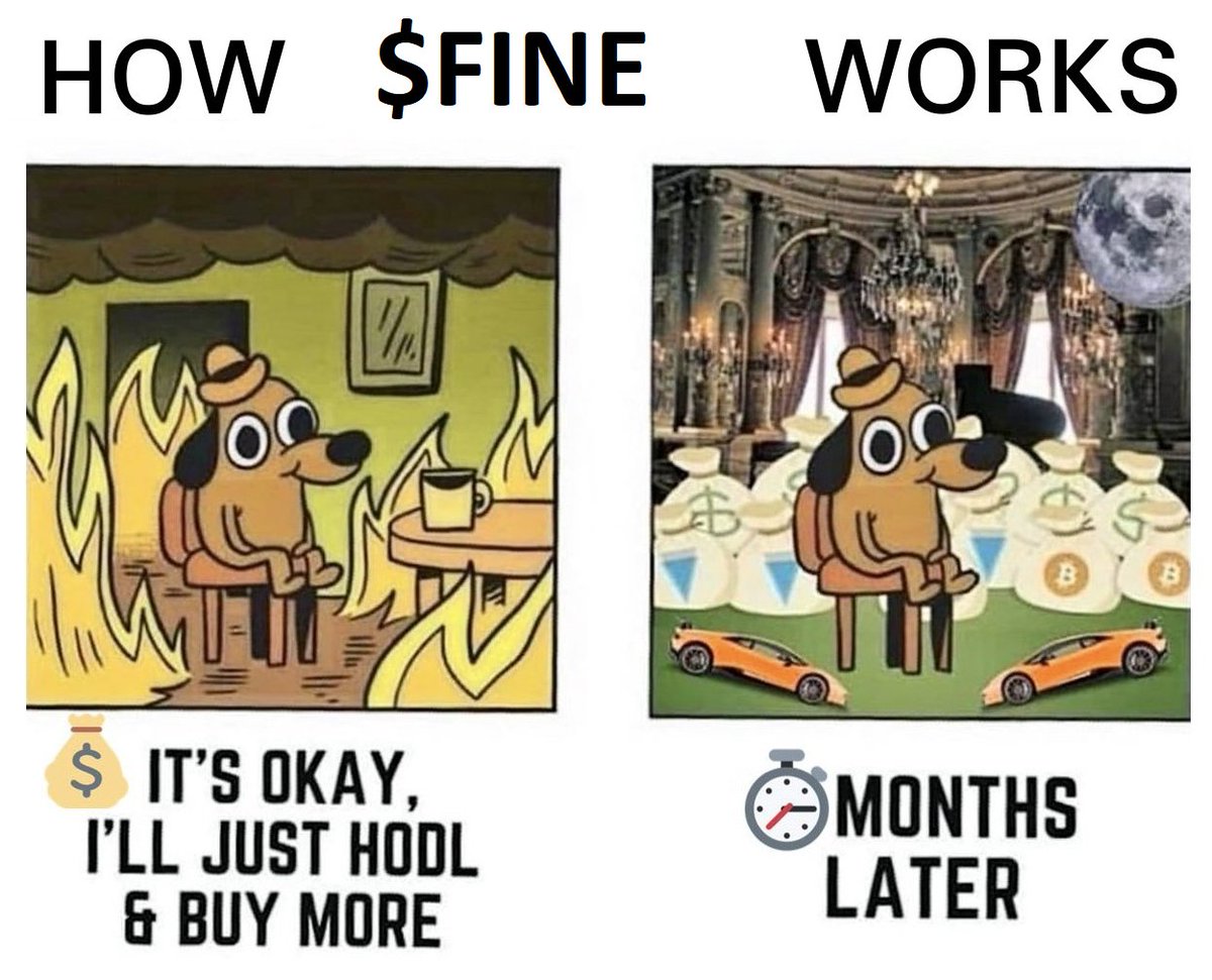 $FINE tweet media