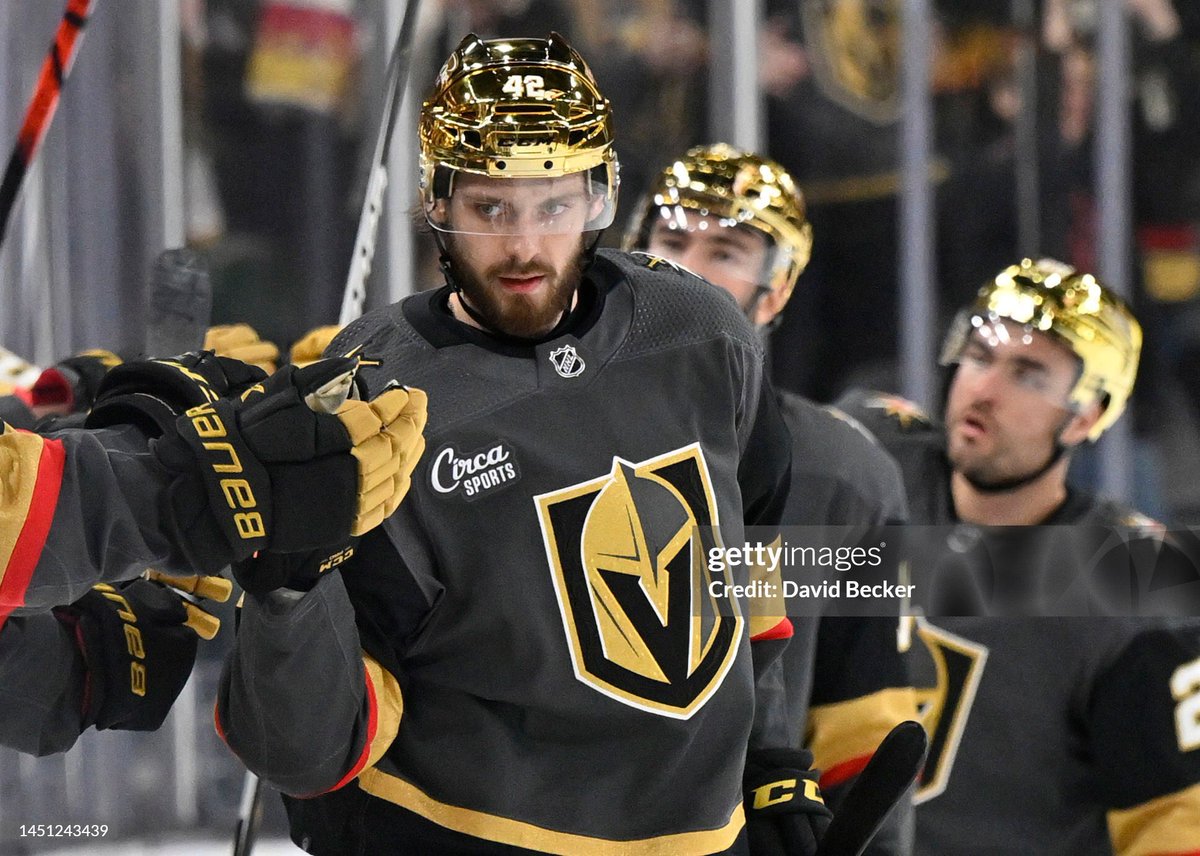Remember how solid Vegas’ D was last post season? Pietrangelo, Theodore, Martinez, McNabb, Whitecloud, Hague. They won the Stanley Cup! Not being able to crack that blueline is hardly an indictment on new Flames D Daniil Miromanov, who played in the AHL all-star game last year.