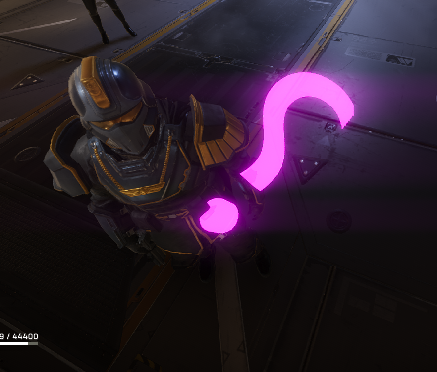 mantheriley's tweet photo. @Pilestedt so idk what this is but i guess my helldiver is confused about his gun! https://t.co/3xXukq0Dql