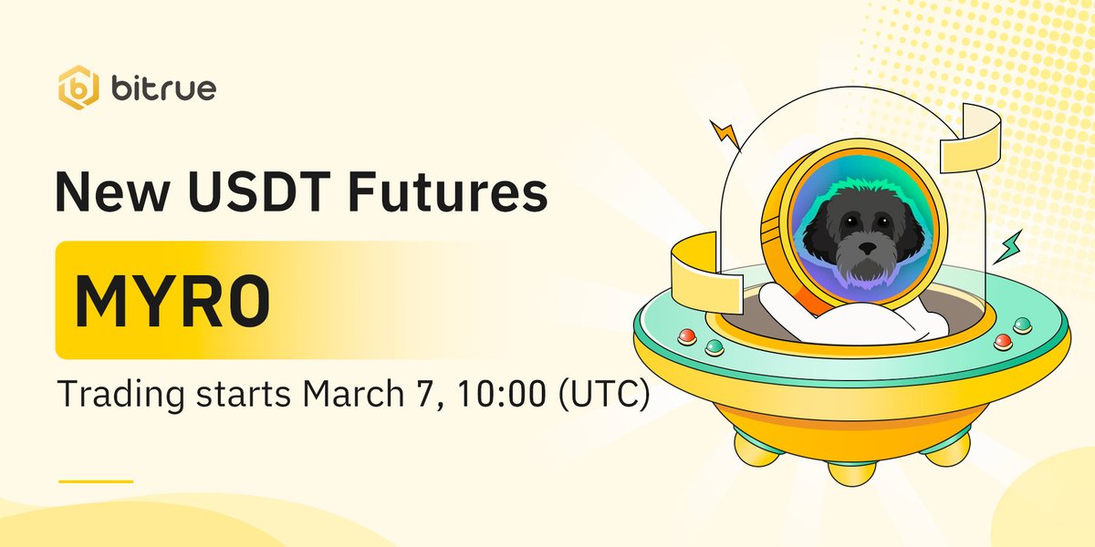 BitrueOfficial's tweet image. 🚀 New $USDT-based Perpetual Futures trading pair is coming to #Bitrue! $MYRO @MyroSOL

✅ MYRO/USDT Pair
✅ Up to 50x leverage
✅ Trading starts 10:00 UTC, 07 March

👉 Details: support.bitrue.com/hc/en-001/arti…