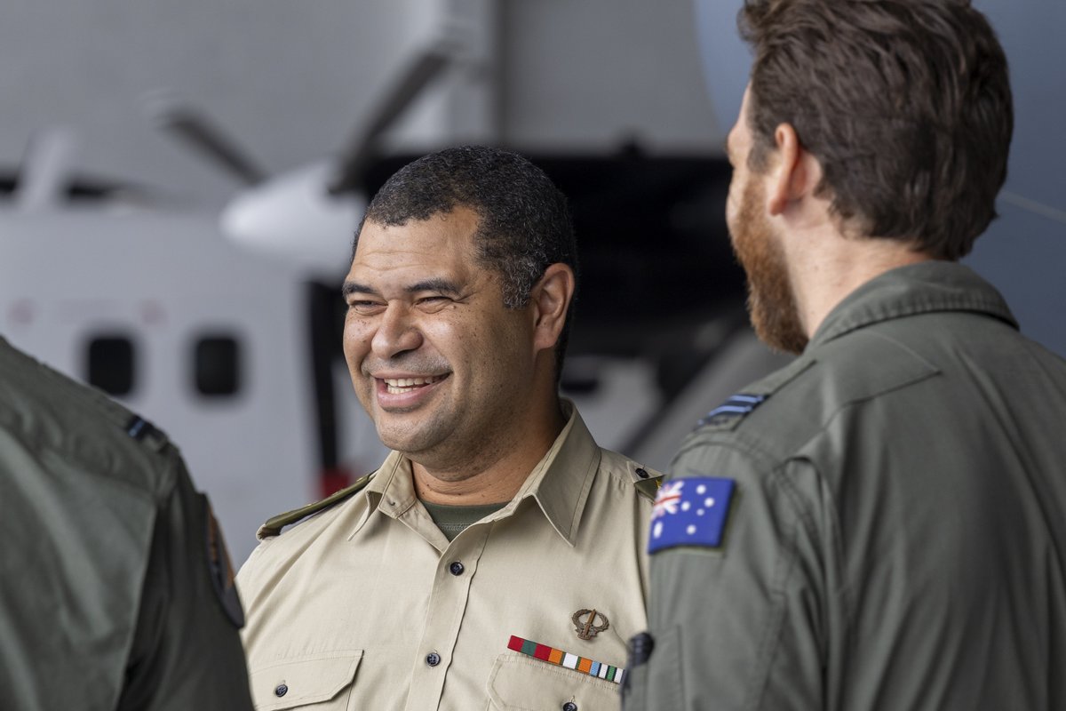 AusAirForce's tweet image. Vinaka, Fiji! Strengthening partnerships in the Southwest Pacific region with our first Fijian rotation for the Defence Pacific Air Program. 🇦🇺🤝🇫🇯

📖| bit.ly/3uN1Mx7

#AusAirForce #DPAP #StrongerTogether