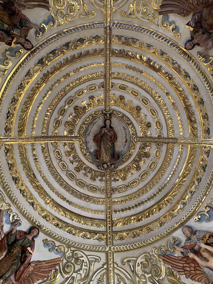 May Mary and all the Angels bless you tonight and always. From Santo Domingo in Oaxaca.