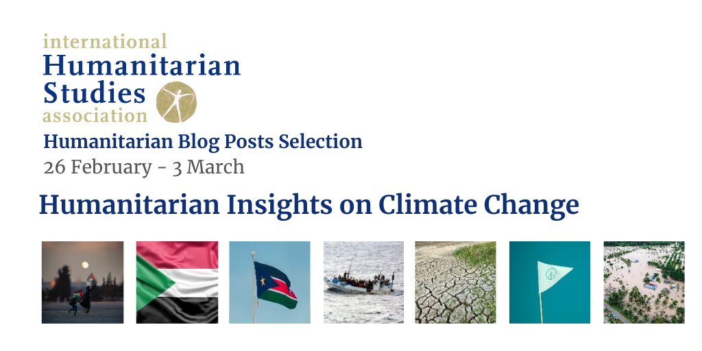 We're reading about humanitarian insights on Climate Change this week. Subscribe now to read posts from @Megankstack @mukeshkapila @beancook @damian_lilly @stephenrhowes ++!  🔗: tinyurl.com/3u3th7dv