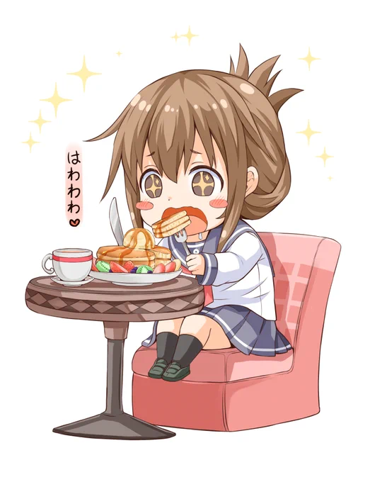 パンケーキはわわっはわわわわっ電の本気を見るのです! 
