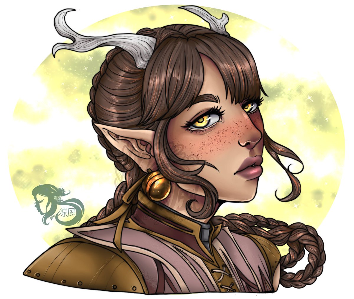 MizunoSuzuka's tweet photo. Completed P@treon reward for Eden! Thank you for this lovely gal! https://t.co/0ewBtF5NJK