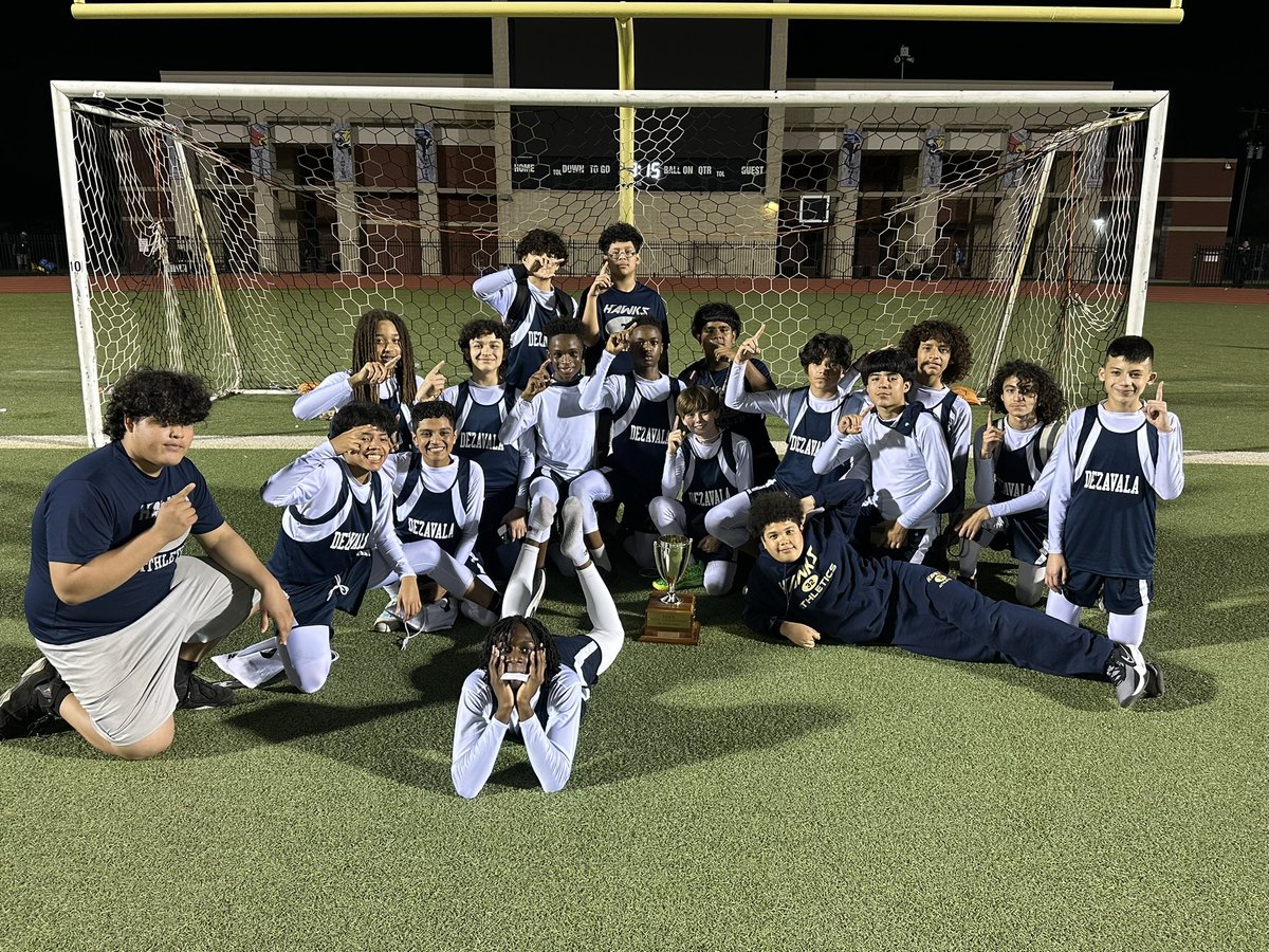 Daniel Aldape (@mraldape) on Twitter photo Our boys made <a href="/deZavalaMS/">deZavala MS</a> history tonight! 🚨🚨🚨
Our 7th grade Boys are City Champs in Track for the FIRST time in De Zavala school history! Super proud of these kiddos for their dedication and hard work this season! #Hawksome 🦅🏆 Our boys made <a href="/deZavalaMS/">deZavala MS</a> history tonight! 🚨🚨🚨
Our 7th grade Boys are City Champs in Track for the FIRST time in De Zavala school history! Super proud of these kiddos for their dedication and hard work this season! #Hawksome 🦅🏆