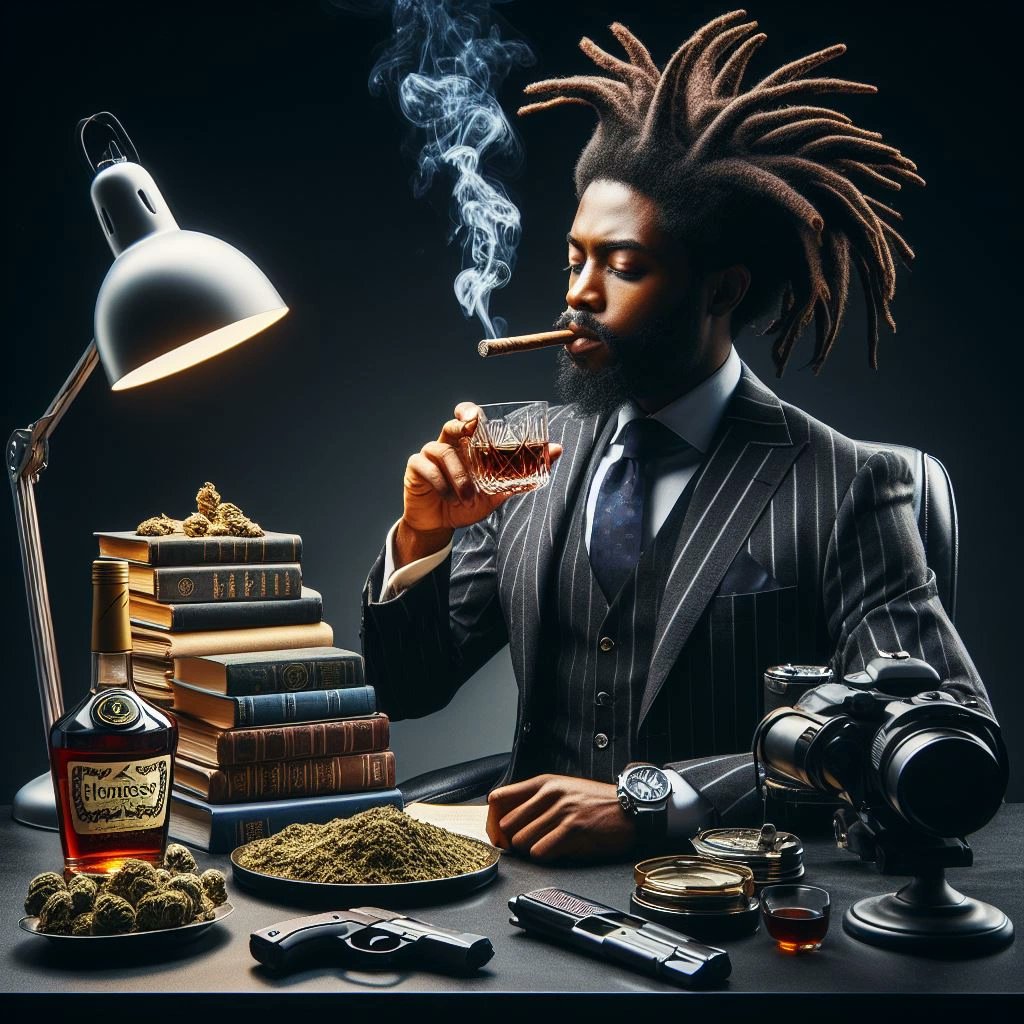the_japh's tweet photo. #DreadlockedScholar
Getting lost in the pages and smoke rings 💨📚 #KnowledgeIsPower #DreadlockLife https://t.co/Tsm8tKcbJo