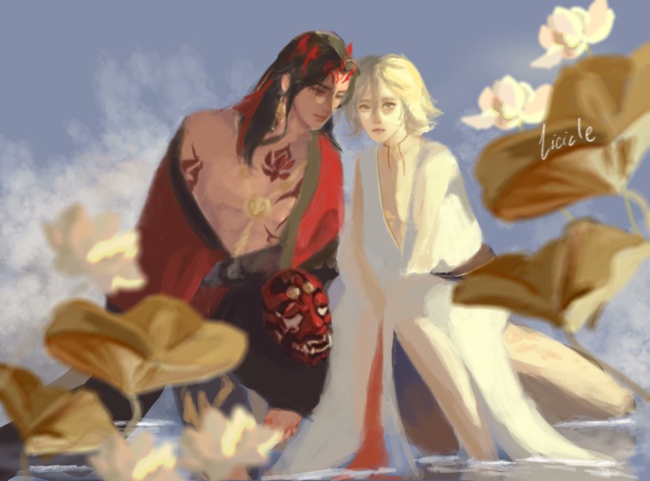 licicleart's tweet photo. #fanart  of #Onmyoji #asura https://t.co/7LzzE66tsU