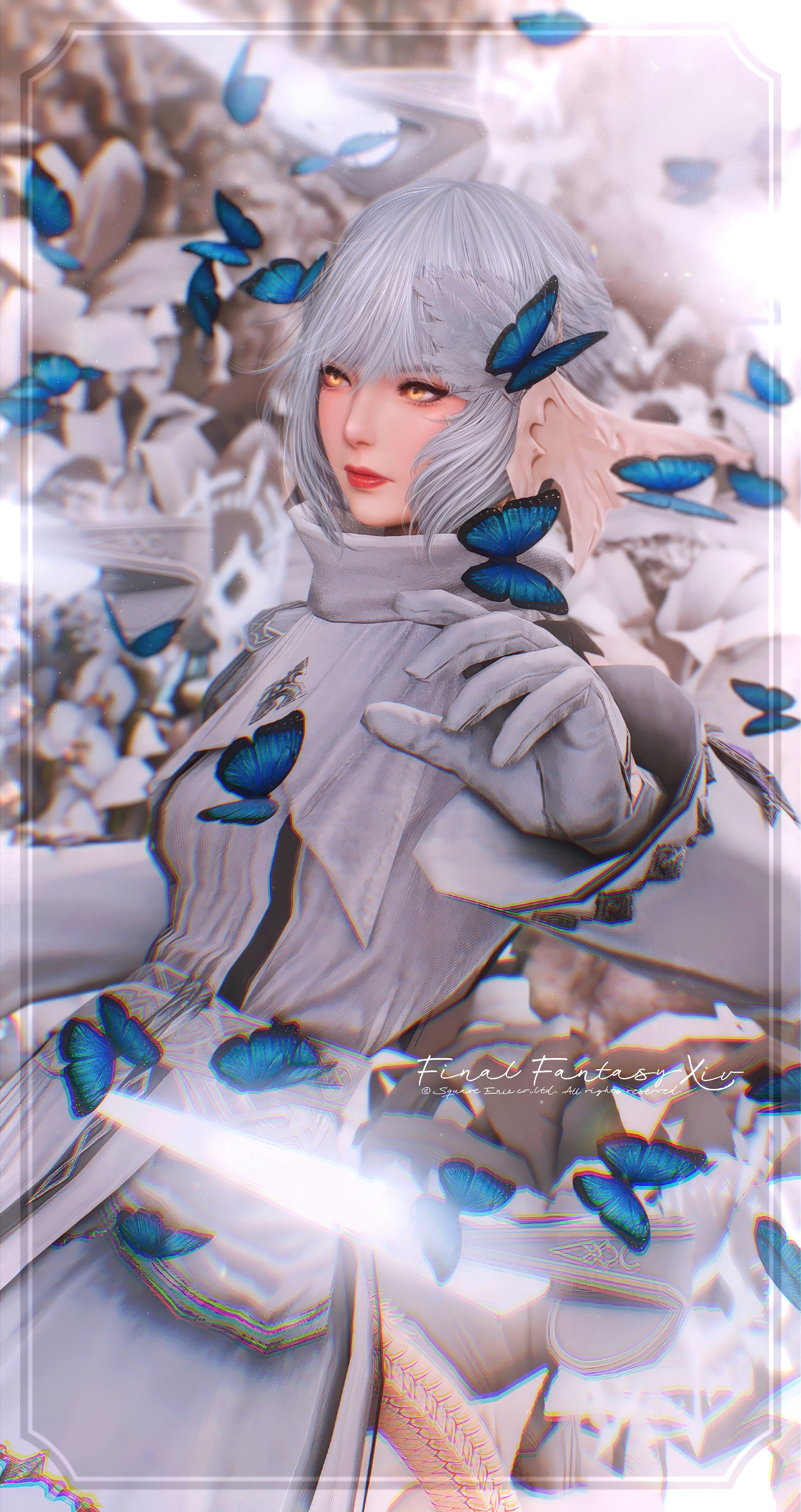 なぎぽよ FF14自機 コスプレウィッグオーダーRSVページ なぎぽよ